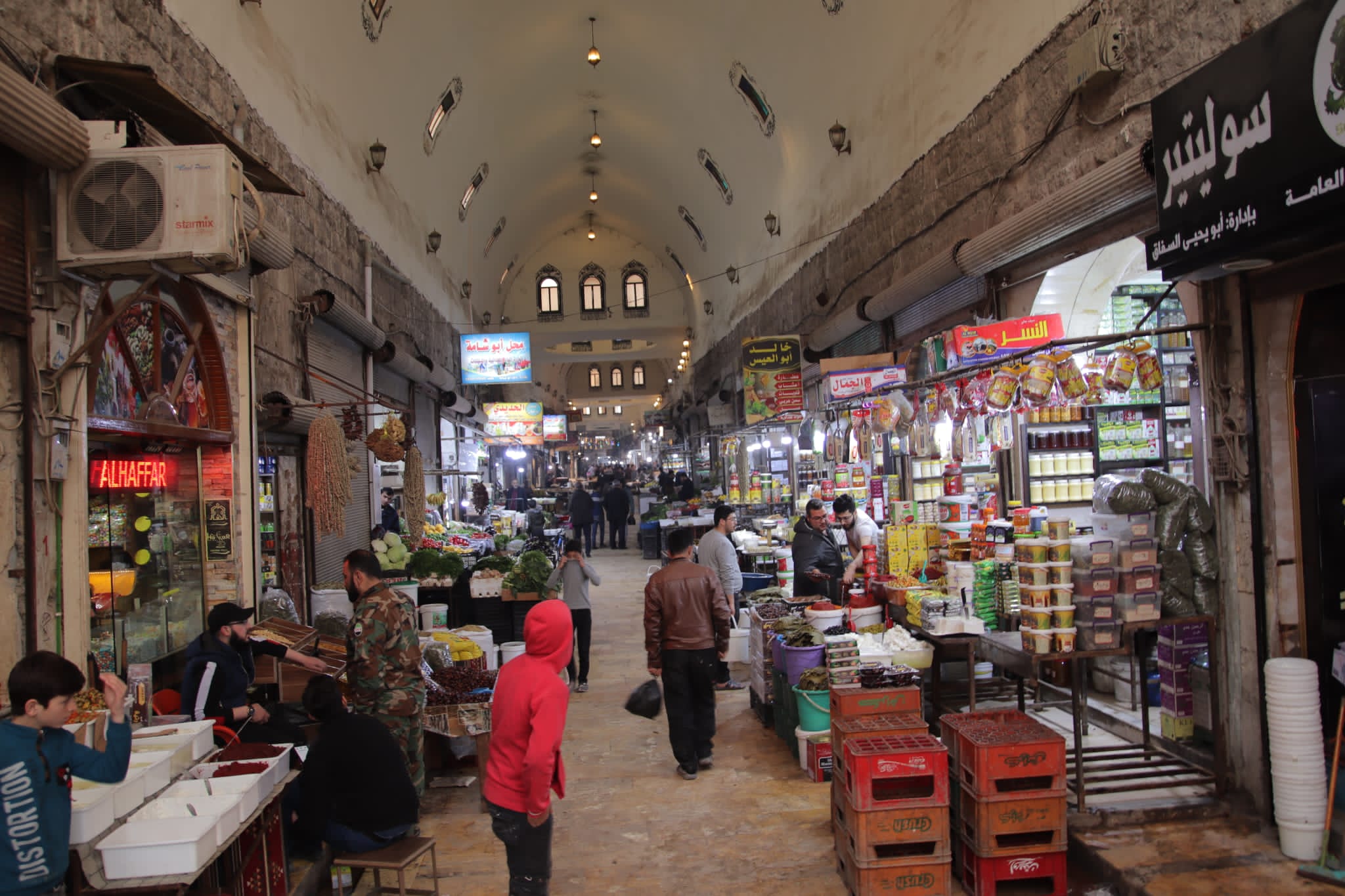 سوق مدينة أعزاز في شهر رمضان