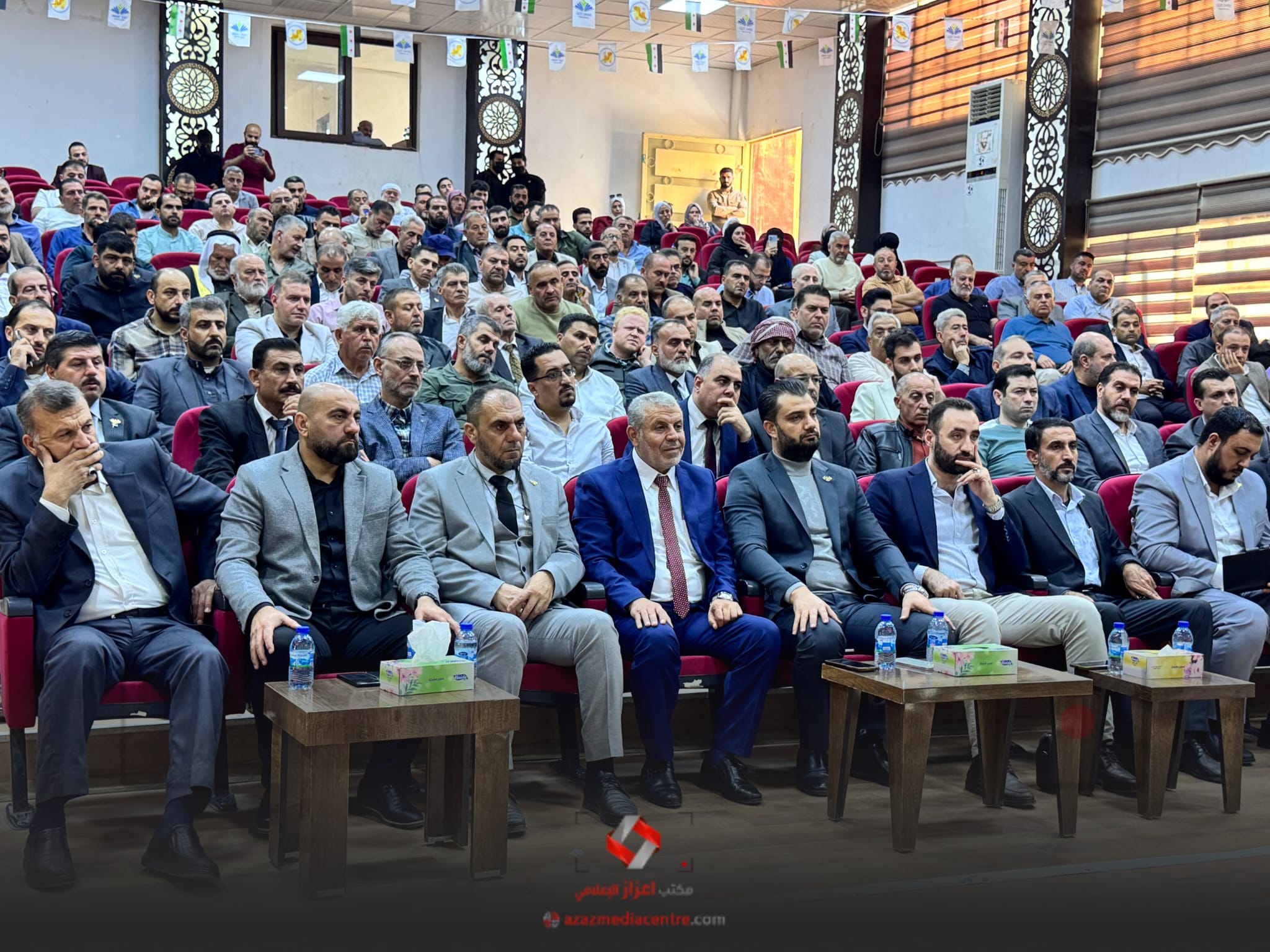 احمد موفق زيدان مستشار الرئيس السوري في مدينة اعزاز.